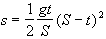 s- Gleichung